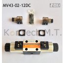 Magnetventil 4/3-Wege - NG06 - CETOP3 - inkl. Stecker -...