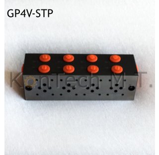 KTMT-GP4V Grundplatte fÃ¼r vier KTMT-MV43 - Stahl (phosphatbeschichtet)