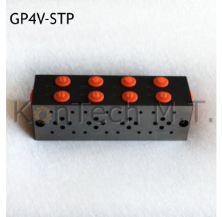 KTMT-GP4V Grundplatte für vier KTMT-MV43 - Stahl (phosphatbeschichtet)