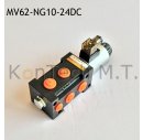 6/2-Wegeventil NG10 24V DC - mit LeckÃ¶lanschluss inkl. Stecker