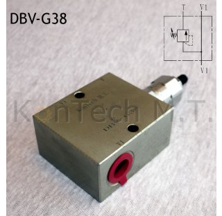 Hydraulik Druckbegrenzungsventil G3/8"