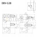 Hydraulik Druckbegrenzungsventil G3/8"