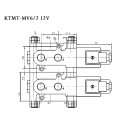 6/2-Wegeventil NG06 24V DC - mit LeckÃ¶lanschluss inkl. Stecker