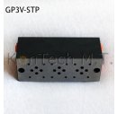 Grundplatte fÃ¼r drei Ventile (KTMT-GP3V) inkl. 4/3-Wegemagnetventile 12V (KTMT-MV43) - ohne DBV