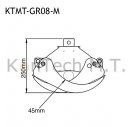 GR08-M - Holzgreifer mit 0,08 m³ und 300 kg Belastbarkeit