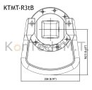 KTMT-R3tB - 3-Tonnen (3 t) Rotator - quadratische AufhÃ¤ngung, Welle-Bolzen-Fixierung