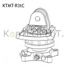KTMT-R3tC - 3-Tonnen (3 t) Rotator - runde Aufh&auml;ngung, Flansch-Fixierung
