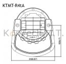 KTMT-R4tA - 4-Tonnen (4 t) Rotator - runde Aufhängung, Welle-Bolzen-Fixierung
