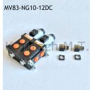 8/3-Wegeventil NG10 12V DC - mit LeckÃ¶lanschluss inkl. Stecker